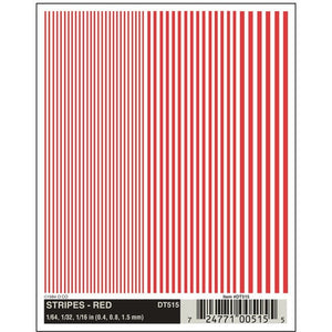 DT515 Stripes, Red