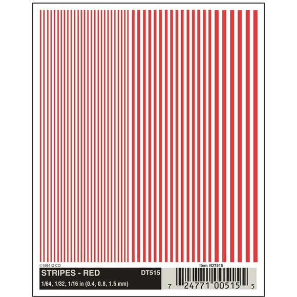 DT515 Stripes, Red