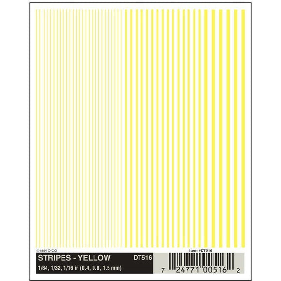 DT516 Stripes, Yellow