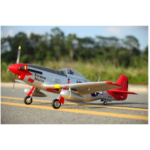 FMM008PRTX P-51D Red Tail V8 PNP 1450mm with Reflex