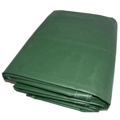 ED 18 oz Green Vinyl Tarps