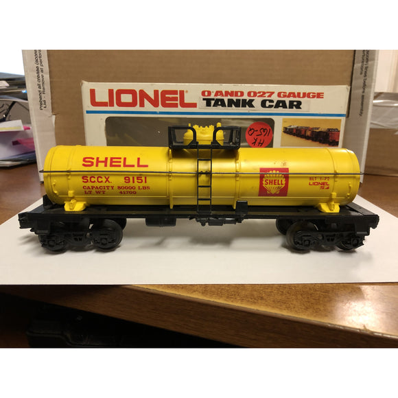 Lionel 9151 Shell Tank Car