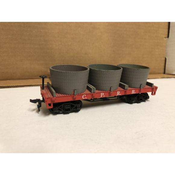 HO Scale Bachmann Central Pacific RR Water Tank Car