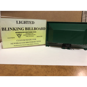 O Scale Lighted Billboard "The Denver Zephyrs"