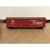 HO Scale Tyco 50' ATSF El Capitan Box Car