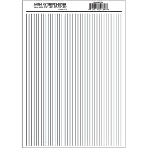 MG764 Stripes, Silver