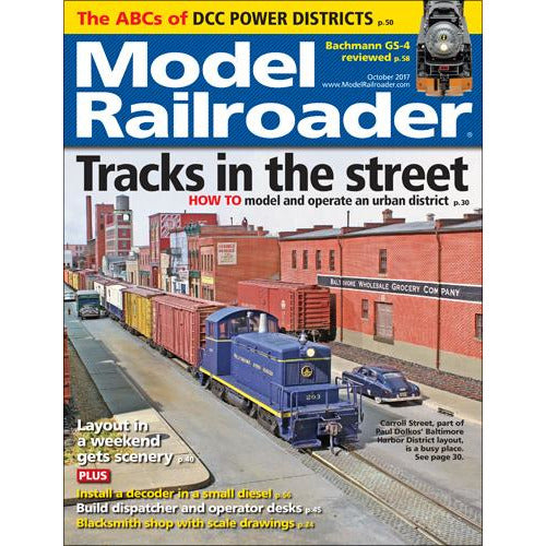 Model Railroader October 2017
