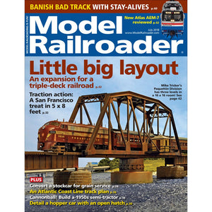 Model Railroader July 2018