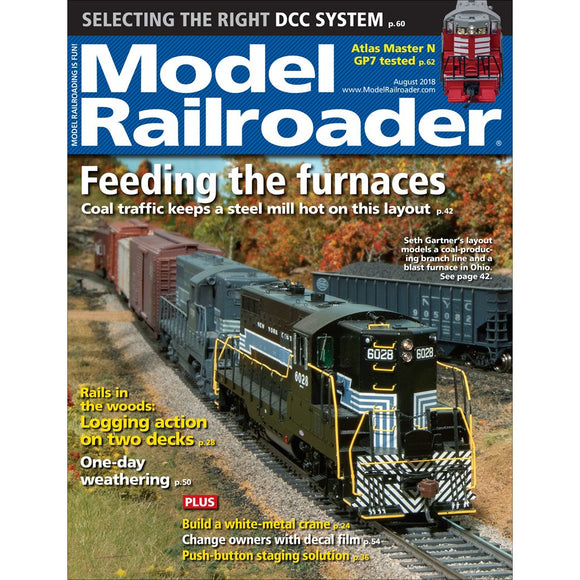 Model Railroader August 2018