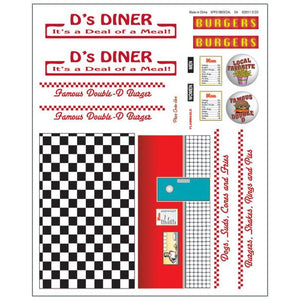 PF5188 HO KIT D's Diner