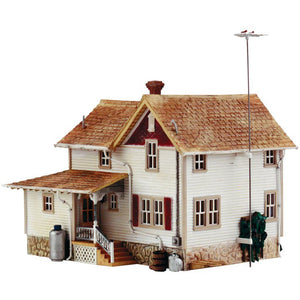 PF5196 HO KIT Corner Porch House