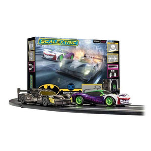 Scalextric Batman vs Joker Spark Plug 1/32 Slot Car Track Set