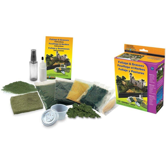 SP4120 Scene-A-Rama Bushes, Foliage & Grasses Kit