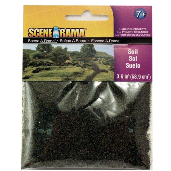 SP4182 Scene-A-Rama Scenery Bags, Soil 2oz