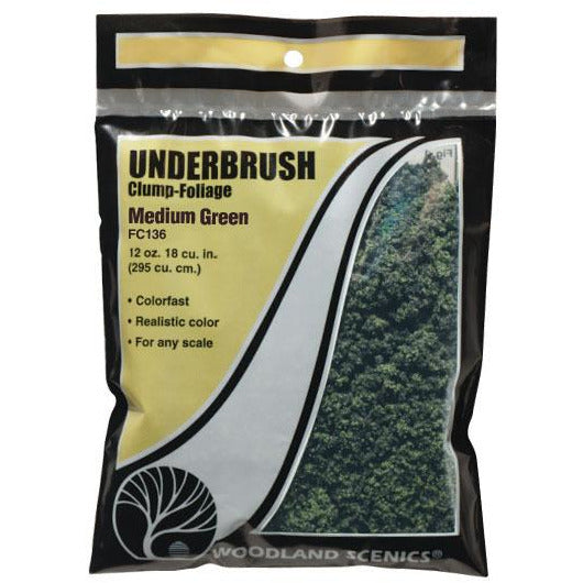 FC136 Underbrush Bag, Medium Green/18 cu. in.