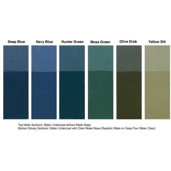 CW4531 Woodland Scenics Water Undercoat Navy Blue 4 Fluid Oz