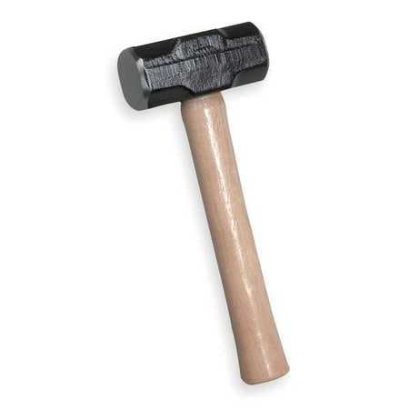 WESTWARD Sledge Hammer, 3 lb., 15-1/4in OAL, Hickory
