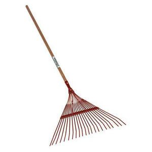 SEYMOUR MIDWEST PROVALUE 18-tine Leaf Rake with 48"L Hardwood Handle