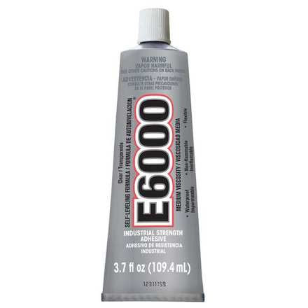 E6000 Clear Adhesive, 3.7oz Size