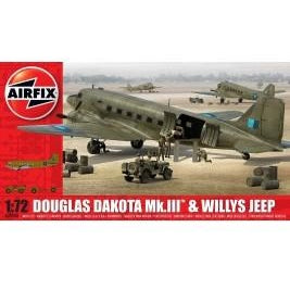 A09008 Douglas Dakota MkIII with Willys.llB 1:72 - Swasey's Hardware & Hobbies