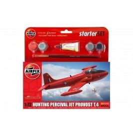 A55116 Small Starter Set - Hunting Percival Jet Provost T3 1:72 - Swasey's Hardware & Hobbies