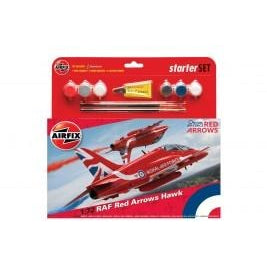 A55202B Medium Starter Set - RAF Red Arrows Hawk 1:72 - Swasey's Hardware & Hobbies