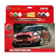 A55304 Large Starter Set - MINI Countryman WRC 1:32 - Swasey's Hardware & Hobbies