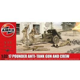 A06361 17 Pdr Anti-Tank Gun, 1:32 - Swasey's Hardware & Hobbies