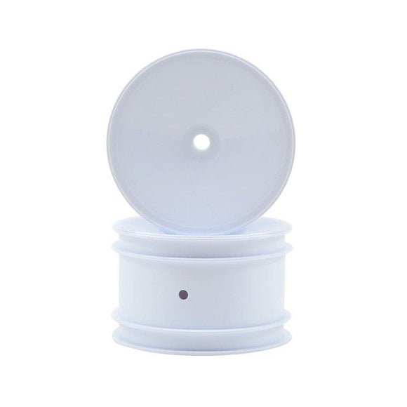 Buggy Rear Hex Wheels, white