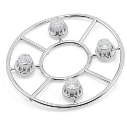 AX8080 Hub Cover Set Satin Chrome (4)