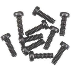 AXA013 Cap Head M2x6mm Black Oxide (10)