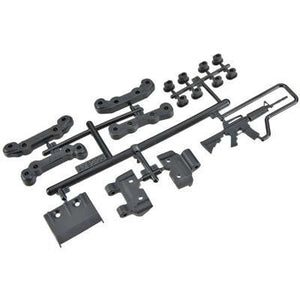 AX80100 Chassis Guard/Toe Block Insert Set Fr/Re EXO