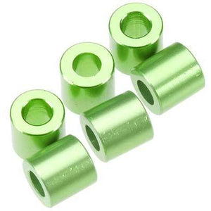 AXA1306 Spacer 6x6mm Green (6)