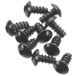 AXA433 Hex Socket Button Head M3x6mm Black (10)