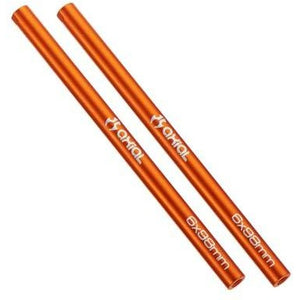 AX30448 Threaded Alum Pipe 6x98mm Orange (2)