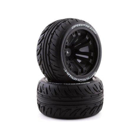 SPEEDTREADS Speedhawk 1/10 ST/MT Tires MNTD (2)