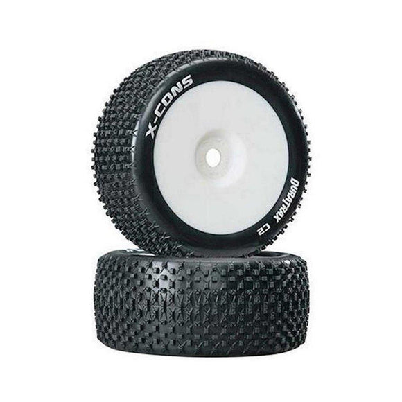 1/8 X-Cons Truggy Tire C2 Mounted 0 Offset (2)