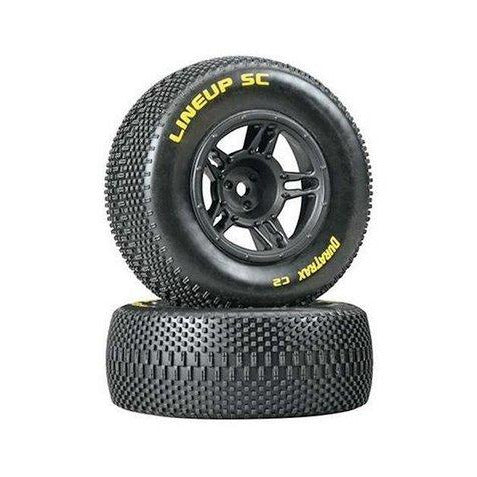 1/10 Lineup SC Tire C2 Mounted Front Slash (2)