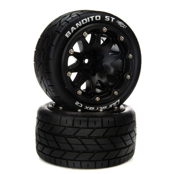 Bandito ST Belted 2.8 Mounted F/R 14mm Black (2)