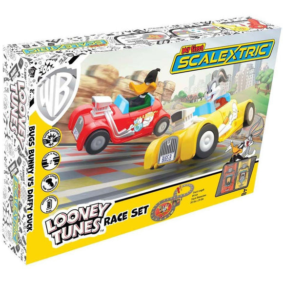 Scalextric G1141T MICRO SCALEXTRIC G1141T LOONEY TUNES BATTERY POWERED SET