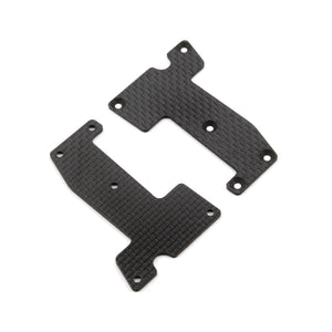 HB Racing Woven Graphite Front Arm Covers