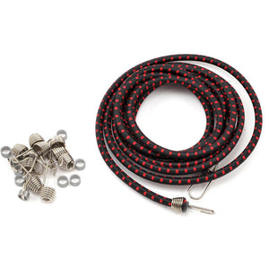 Hot Racing 1/10 Bungee Cord Kit (Black/Red)