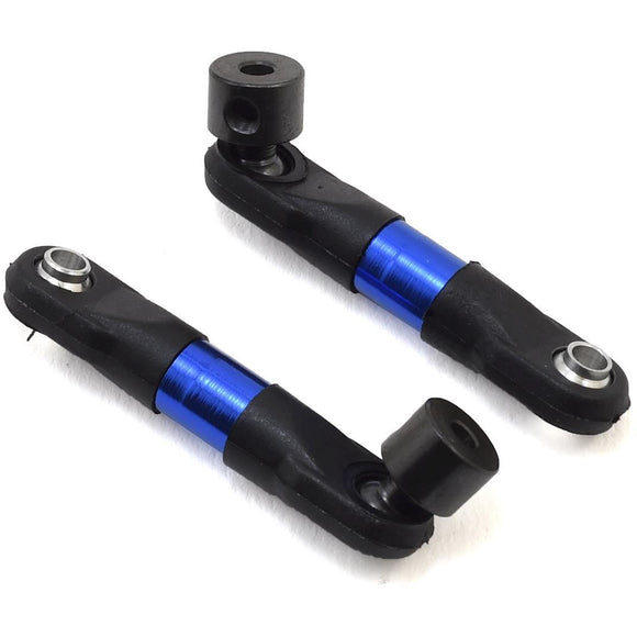 Hot Racing Traxxas Slash Sway Bar Push Rod (Blue) (2)