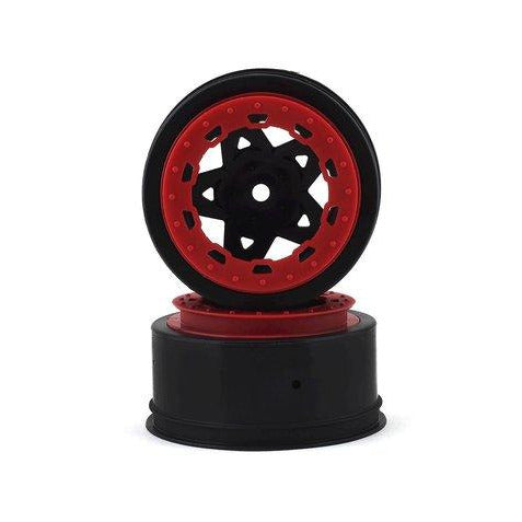 Tremor SLH Rr/SLH 4x4 F/R wheel-BLK/RED BDLCK (2)