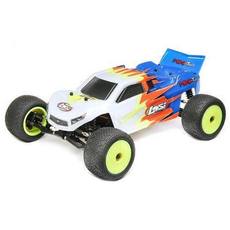 Losi Mini-T 2.0 1/18 RTR 2wd Stadium Truck (Blue/White) w/2.4GHz Radio, Battery & Charger