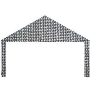 Front Wall Black Shade Mesh-With Two Zippers -Choose Your Size