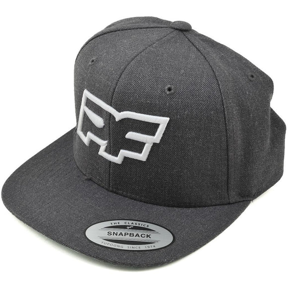 Protoform Grayscale Classic Snapback Hat (One Size Fits Most)