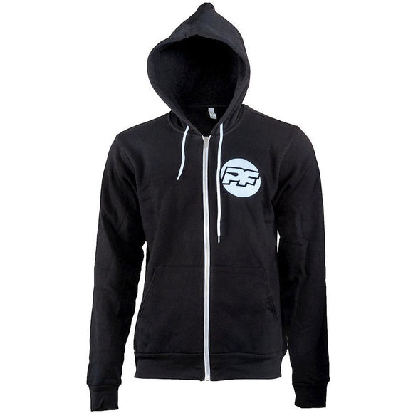 Protoform PF Bona Fide Zip-Up Hoodie Sweatshirt (Black) (M)