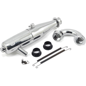 ProTek RC 2090 Tuned Exhaust Pipe w/75mm Manifold (Welded Nipple)