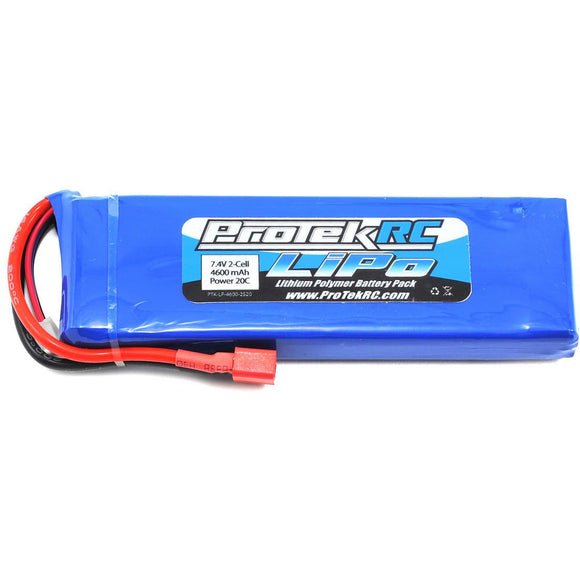 ProTek RC 2S LiPo 20C Battery (7.4V/4600mAh) (Receiver Battery)